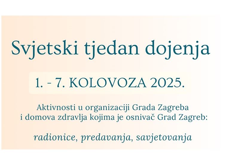 Svjetski tjedan dojenja 2025.